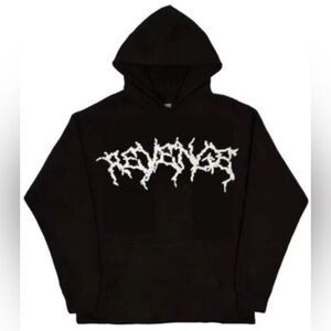 Revenge Pixel Black Hoodie Sweater New Size XLg